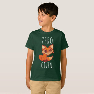 Zero Fox Given T-Shirt