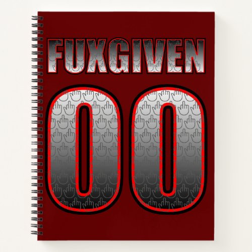 Zero Fuxgiven Notebook