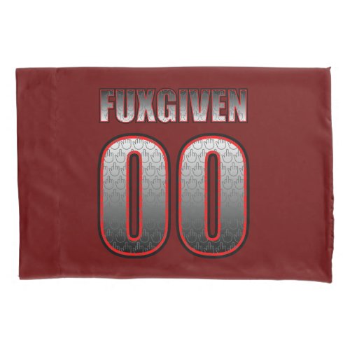 Zero Fuxgiven Pillow Case