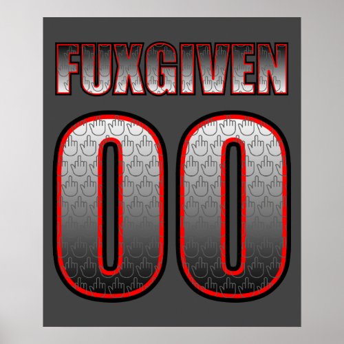 Zero Fuxgiven Poster