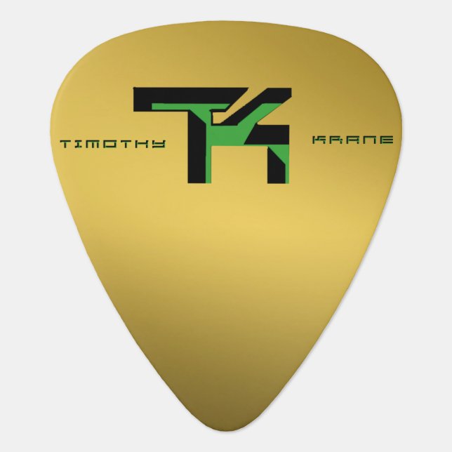 Zero Gravity Guitar Pick (Front)