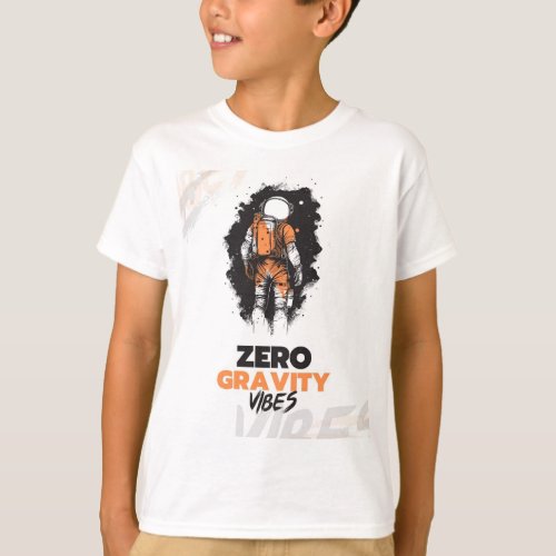Zero Gravity Vibes Kids T_shirt 