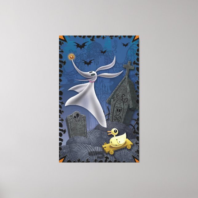 Zero | Haunting the Cemetery Canvas Print (Front)