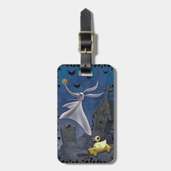 Zero | Haunting The Cemetery Luggage Tag by nightmarebeforexmas at Zazzle