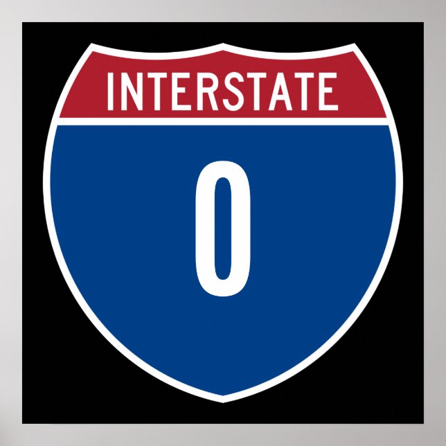 Zero Interstate Poster (Front)