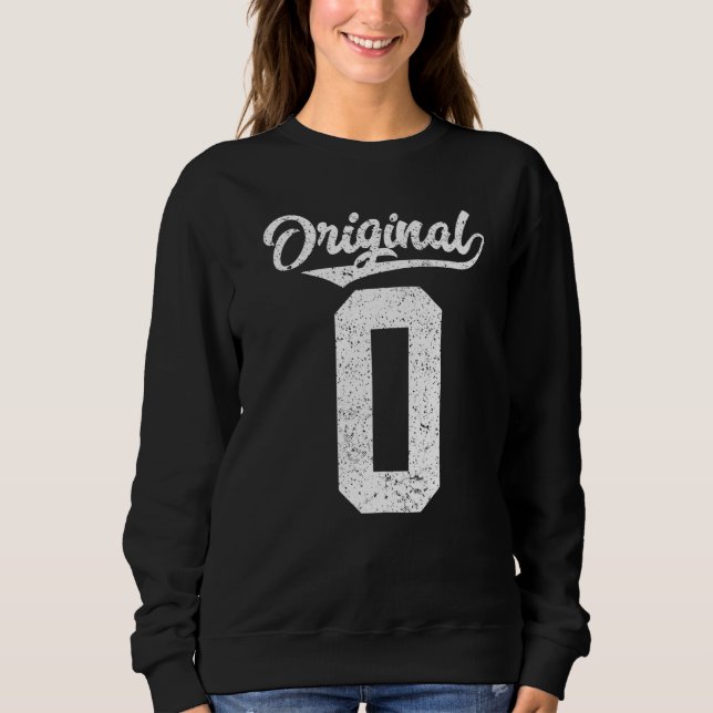 zero or 0 Premium Sweatshirt (Front)
