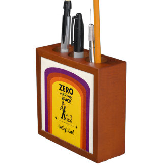 Zero Personal Space Funny Dog Lover Quote Desk Organizer