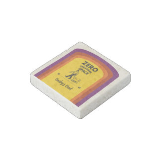 Zero Personal Space Funny Dog Lover Quote Stone Magnet