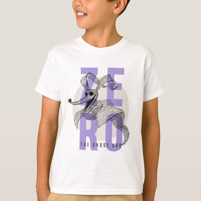 Zero The Ghost Dog - Typography T-Shirt (Front)