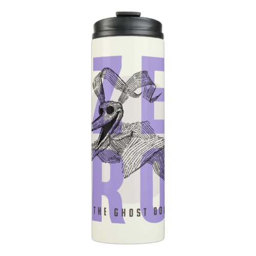 Zero The Ghost Dog _ Typography Thermal Tumbler