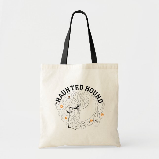 Zero the Haunted Hound Tote Bag (Front)