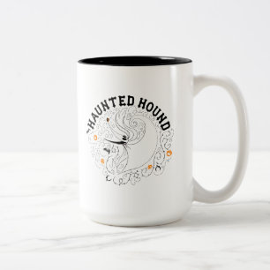 Zero the Haunted Hound Two-Tone Coffee Mug