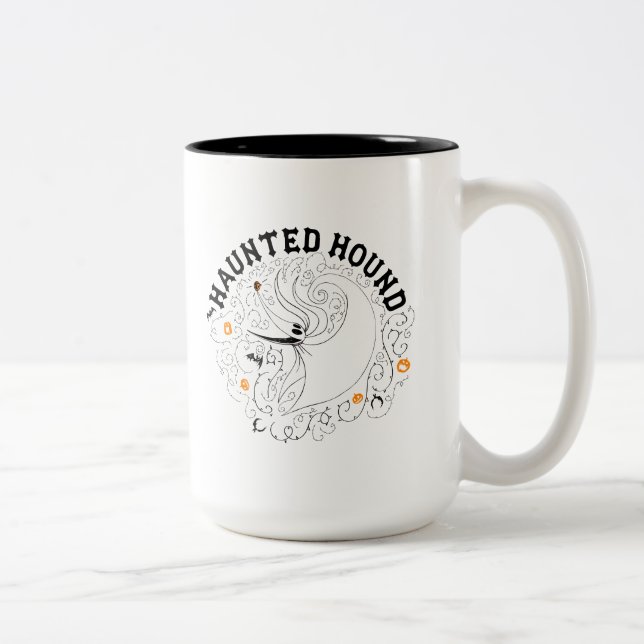 Zero the Haunted Hound Two-Tone Coffee Mug (Right)