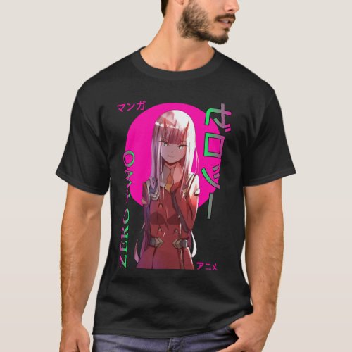 Zero Two _ Darling in the FranXX T_Shirt