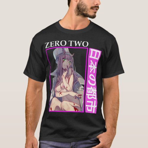 Zero Two _ Darling in the FranXX T_Shirt