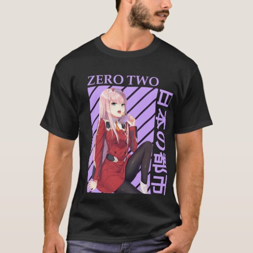 Zero Two _ Darling in the FranXX T_Shirt