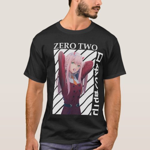 Zero Two _ Darling in the FranXX T_Shirt