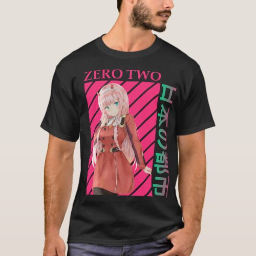 Zero Two _ Darling in the FranXX T_Shirt