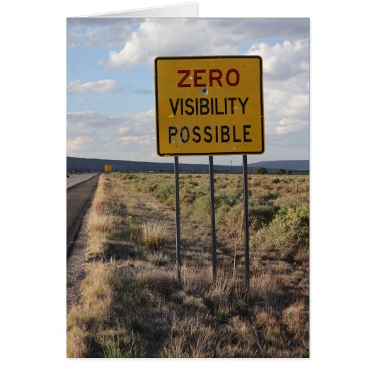 Zero Visibility Cards (Front)