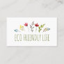 Zero Waste Eco Friendly Business Card