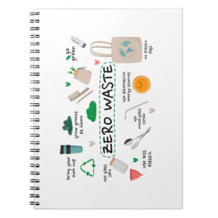Zero Waste Sustainability Eco-Friendly Notebook