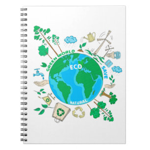 Zero Waste Sustainability Eco-Friendly Notebook