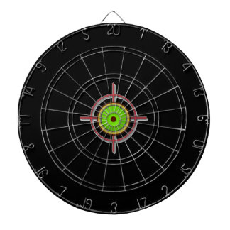 ZEROED IN DART BOARD