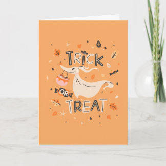 Zero's Trick or Treat Excitement Card