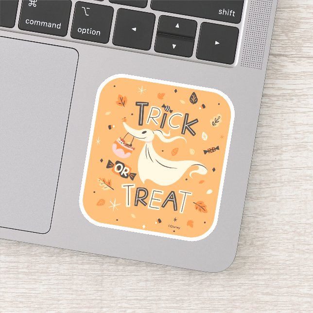 Zero's Trick or Treat Excitement Sticker (Detail)