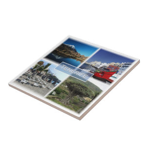 zES007 TENERIFE Canary Islands Spain, Ceramic Tile