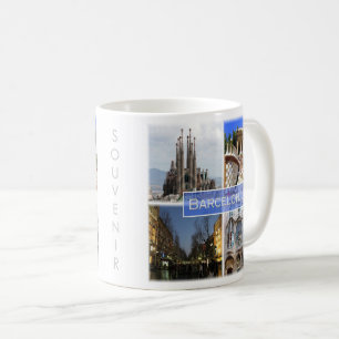 zES010 BARCELONA, Spain, Europe, Coffee Mug