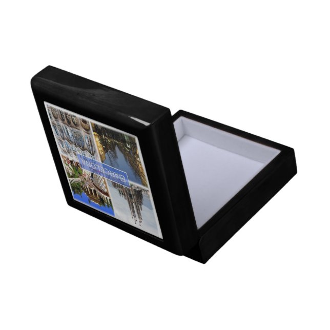 zES010 BARCELONA, Spain, Europe, Gift Box (Back Open)