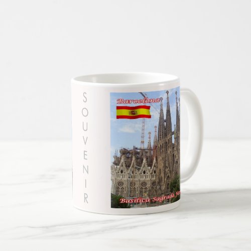 zES013 BARCELONA Basilica Sagrada Familia Coffee Mug
