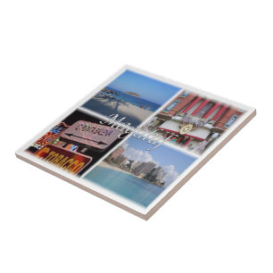 zES034 MAGALUF Mallorca Spain, Ceramic Tile