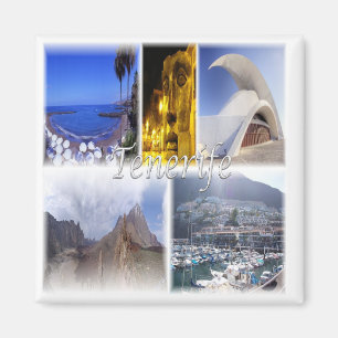 zES036 TENERIFE Canary Islands Spain, Fridge Magnet