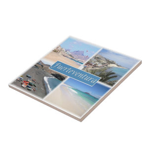 zES102 FUERTEVENTURA, Canary Islands, Ceramic Tile