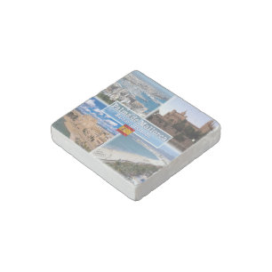 zES107 MALLORCA PALMA, Balearic Islands, Stone Magnet