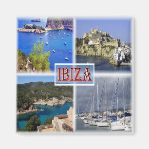 zES113 IBIZA, Old Town, San Miquel, Santa Eularia, Magnet