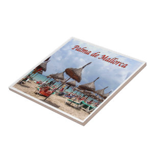 zES128 PALMA DE MALLORCA, The Beach, Ceramic Tile