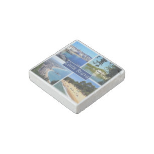 zES153 COSTA BRAVA Spain, Stone Magnet