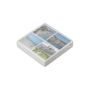 zES156 COSTA DEL SOL, Spain, Stone Magnet
