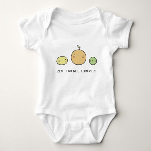 Zest Friends Forever Baby Bodysuit