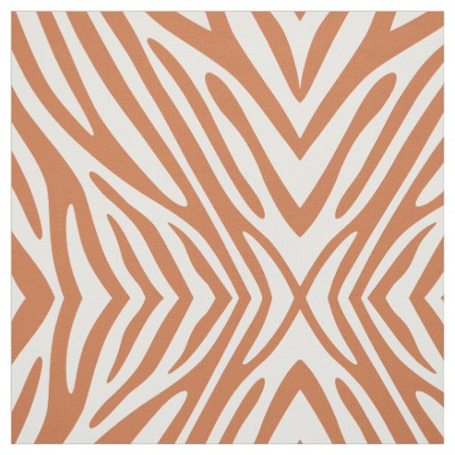 Zest Neutral Zebra Fabric