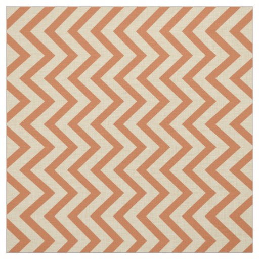 Zest Spice Moods Chevrons Fabric