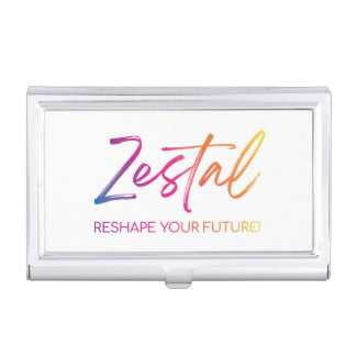 Zestal - Reshape Your Future! Business Card Case