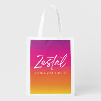 Zestal Reshape Your Future! Grocery Bag