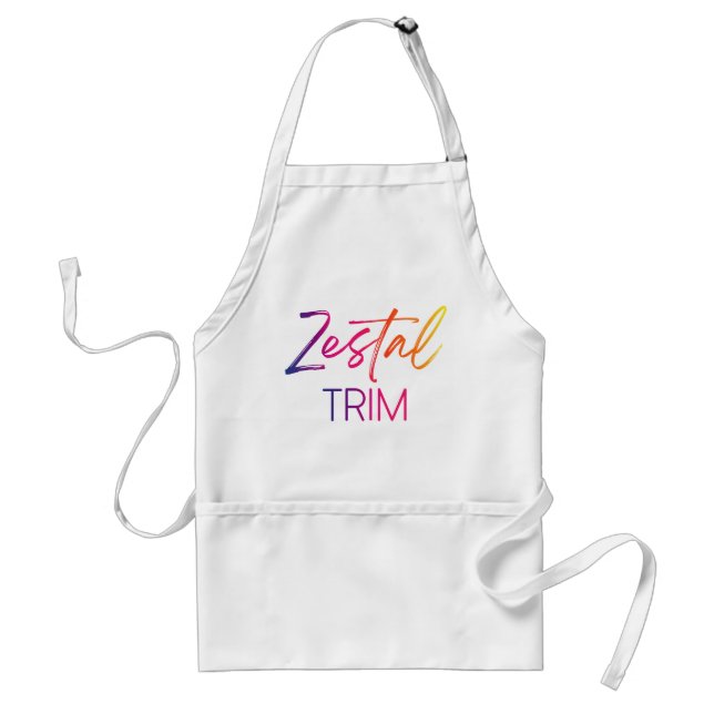 Zestal Trim Adult Apron (Front)