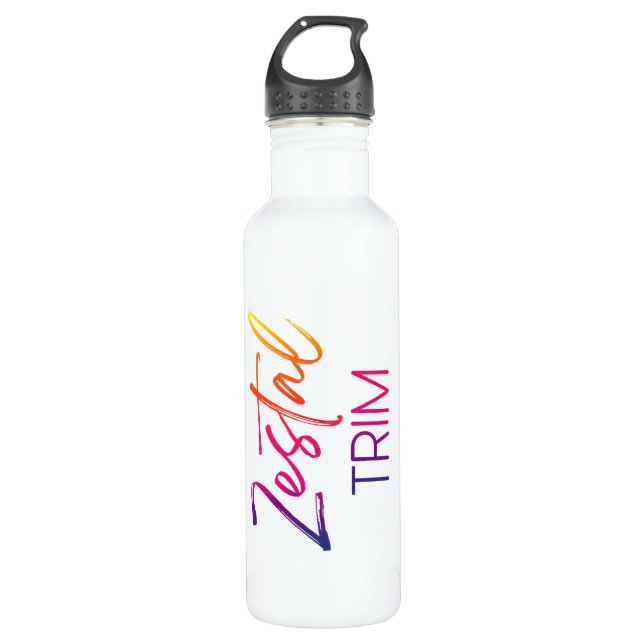 Zestal Trim Stainless Steel Water Bottle (Front)