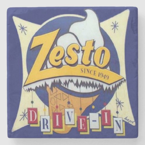 Zesto Atlanta Landmark Marble Coaster