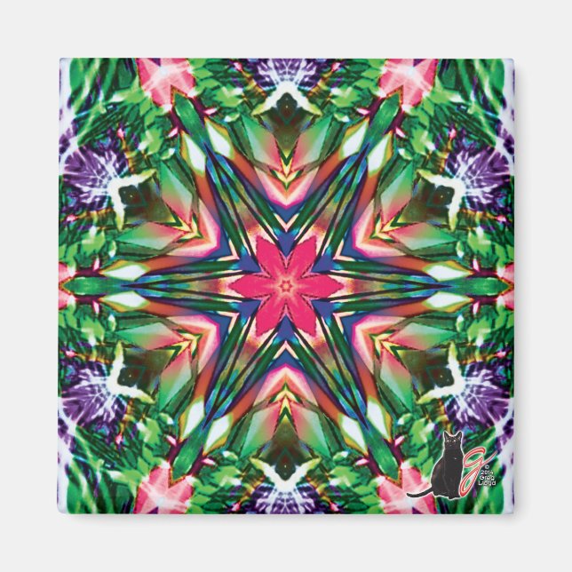 Zesty Kaleidoscope Magnet (Front)